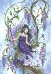 Fairy 5x7 print - Wisteria Fairy