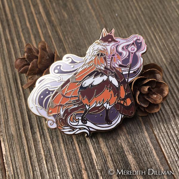 Fox Moth Fairy pin picture
