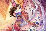 11x14 print The Edge of Enchantment - Japanese fairy print