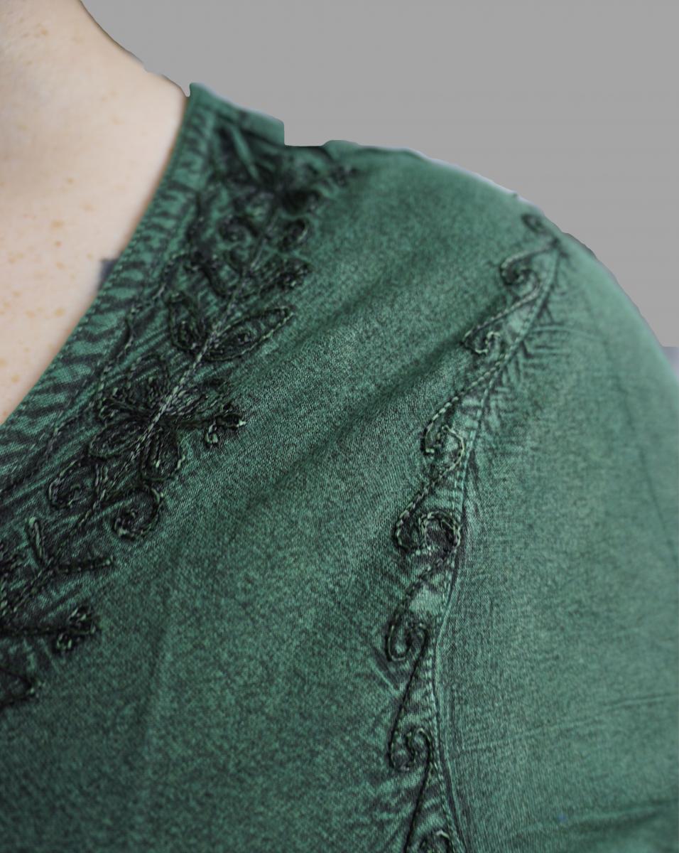 Juliet Tops - embroidered picture