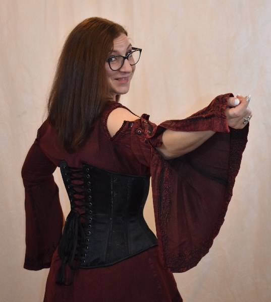Pirate Queen Cold-Shoulder Top picture