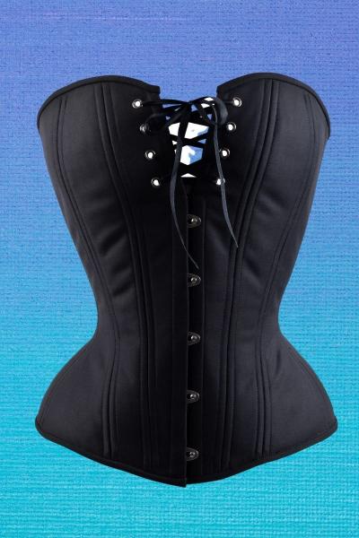 Black Cashmere overbust corset picture