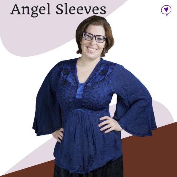 Angel Sleeve Tops picture