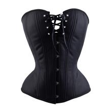 Black Cashmere overbust corset picture