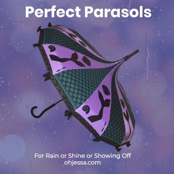 Mermaid Parasol/ Umbrella picture