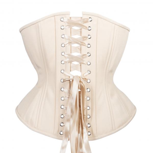 Beige underbust corset picture