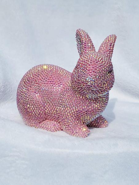 Bling Bunny Rabbit Figurine