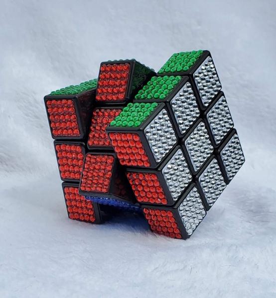 Bling Rubiks Cube picture