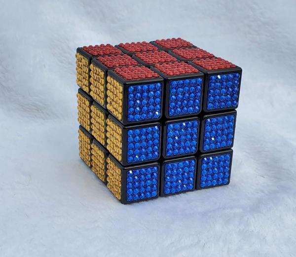 Bling Rubiks Cube picture