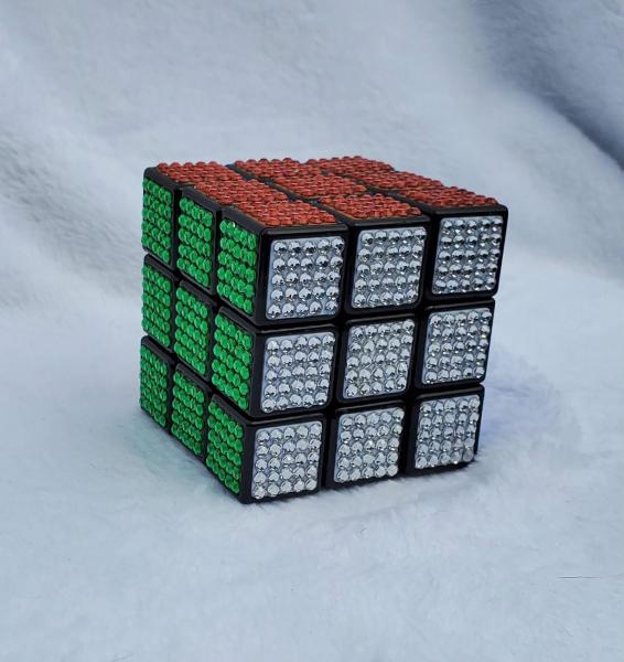 Bling Rubiks Cube picture