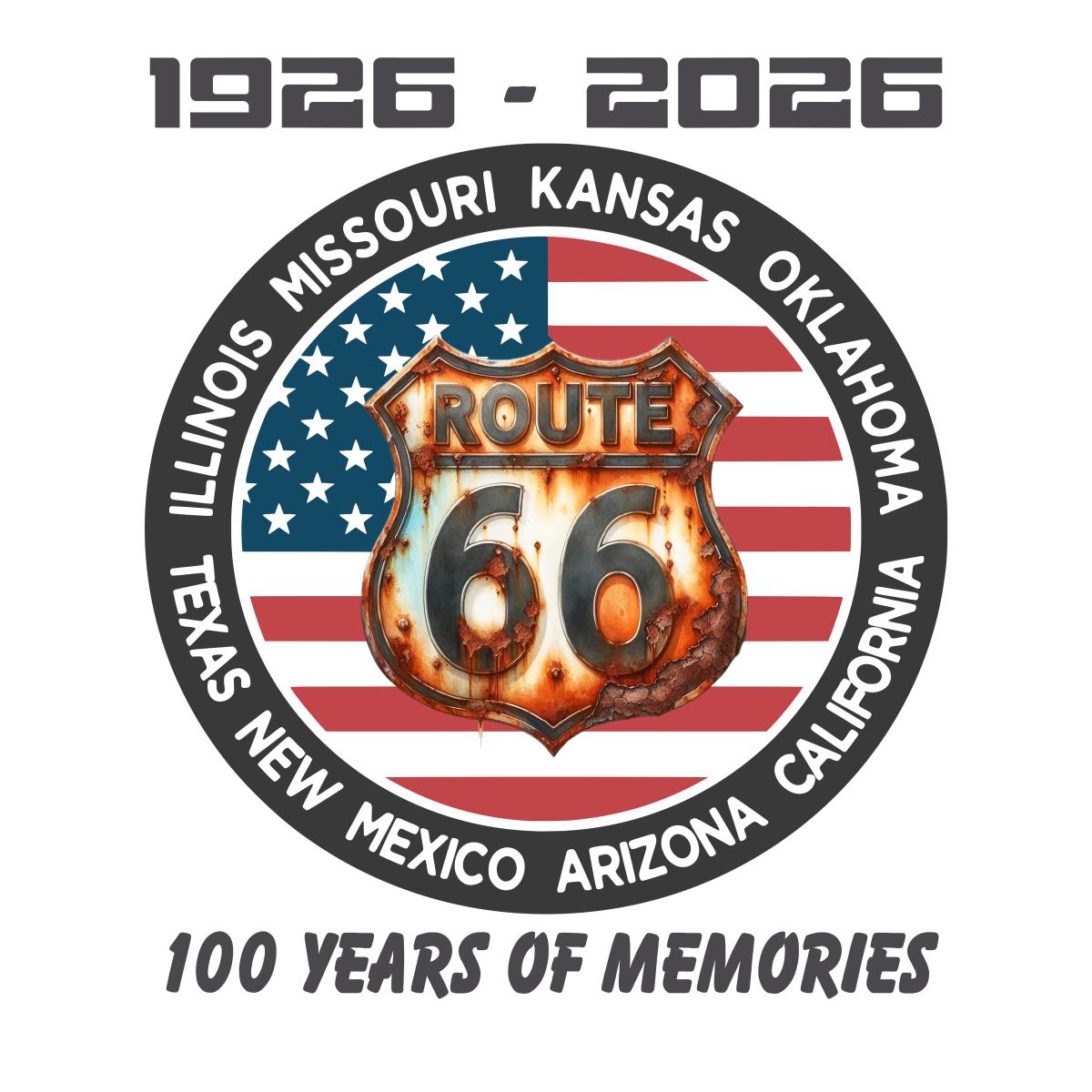 Route 66 Centennial T-Shirt picture