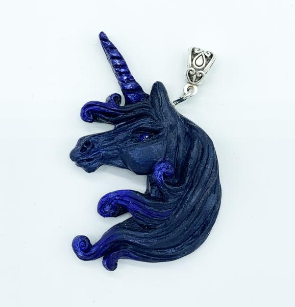 Unicorn Pendant-Midnight