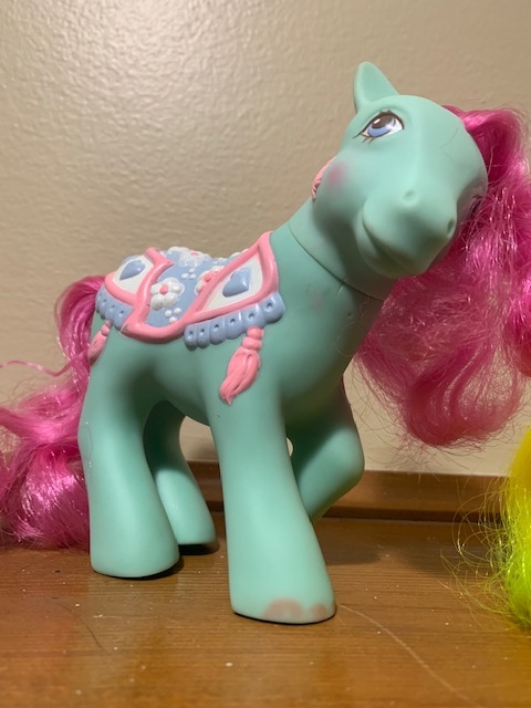 My little pony G1 "Tassels" carousel pony