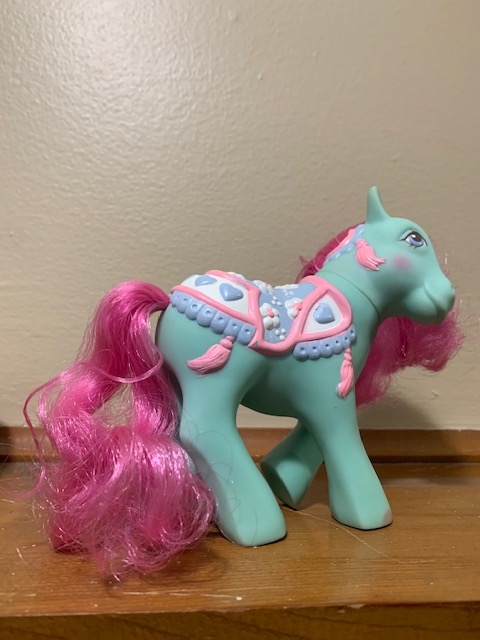 My little pony G1 "Tassels" carousel pony picture