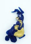 Waffles Donkey Magnet-Blue