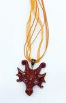 Dragon Pendant with Chain (Mahogany)