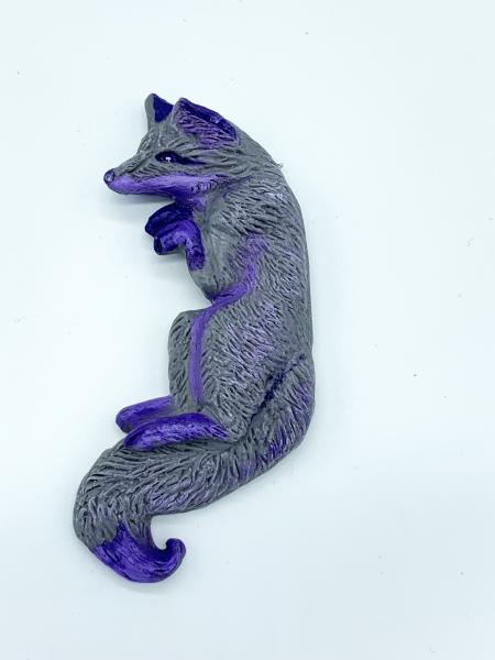 OOAK Resin Fox (You choose magnet or pendant!)