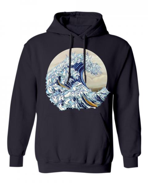 Unicorn Wave Hoodie picture