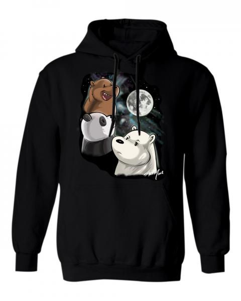 3 Bear Moon Hoodie picture