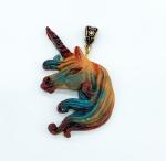 Unicorn Pendant- Autumn