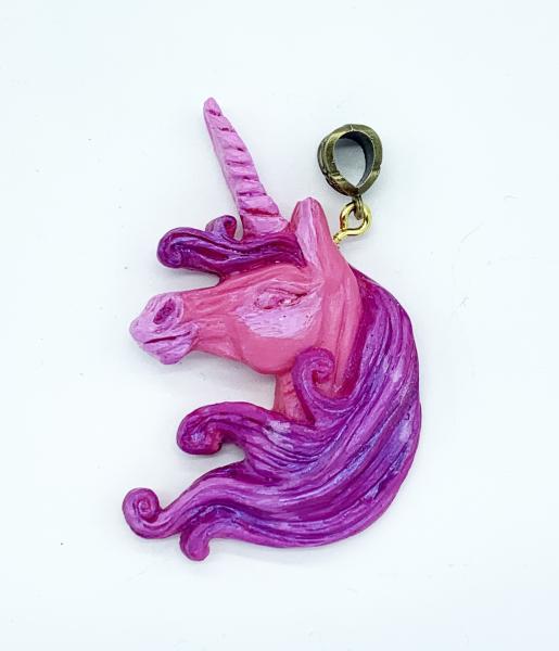 Unicorn Pendant-Pink