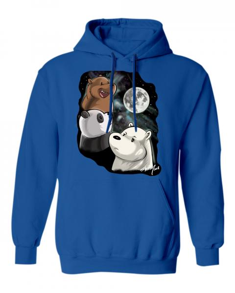 3 Bear Moon Hoodie picture