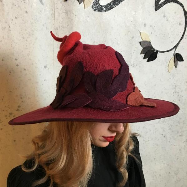 Fancy Witch or Wizard in Reds picture