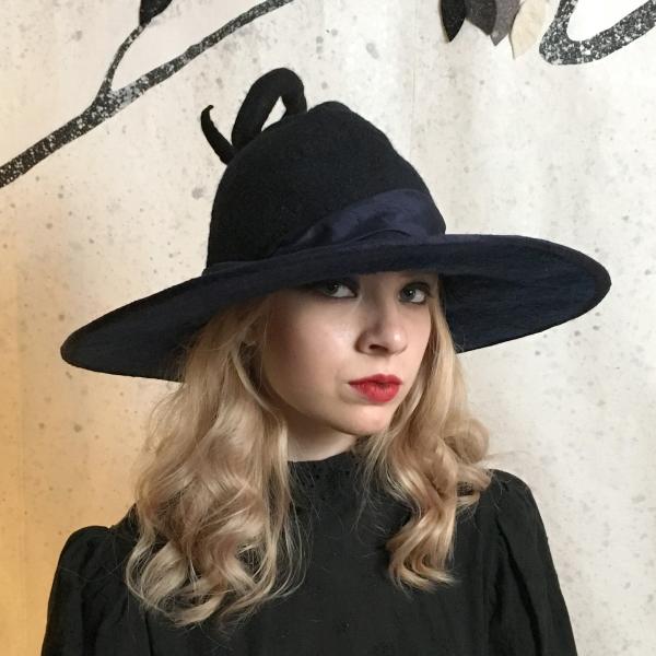 Midnight Blue Witch Hat