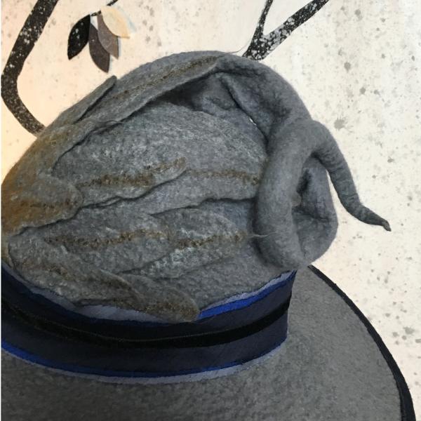 Ravenclaw Gray Witch Hat picture