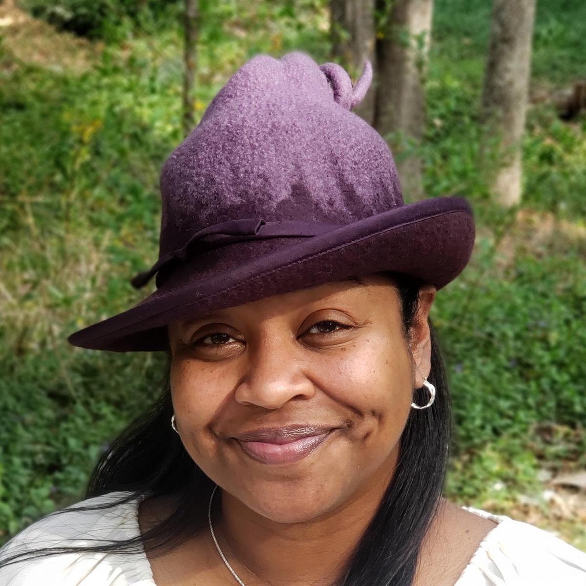 1940's Witch Hat in Ombre picture