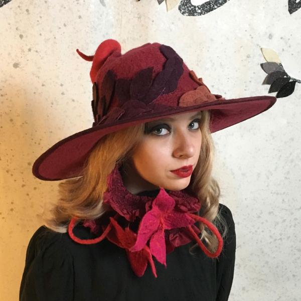 Fancy Witch or Wizard in Reds picture