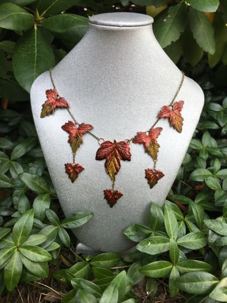 Cascade Leaf Necklace