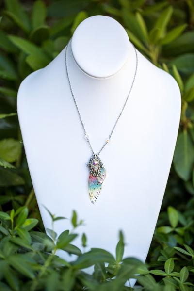 Sprite fairy wing necklace picture