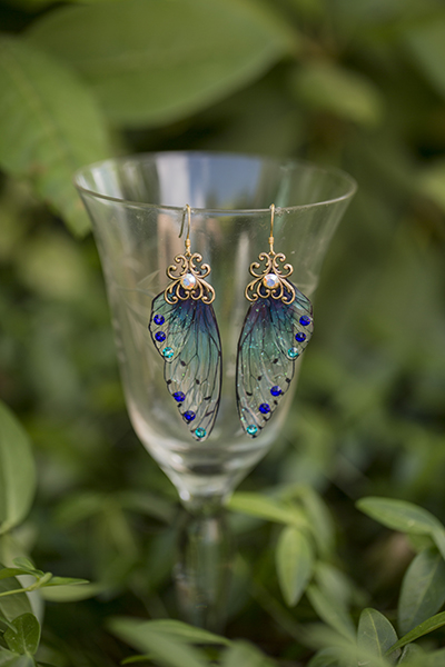 Sidhe Fairy Wing Earrings picture