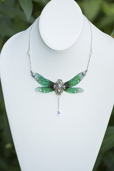 Green Dragonfly Necklace picture