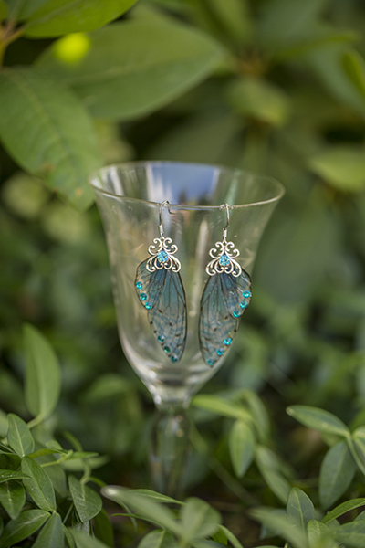 Selkie Fairy Wing Earrings