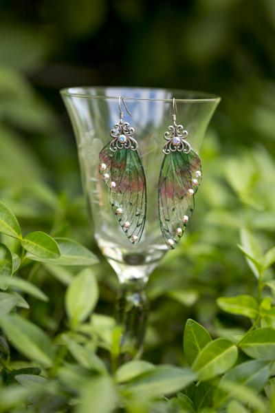 Nelkie fairy Wing Earrings picture