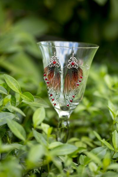 Banshee Fairy wing earrings picture