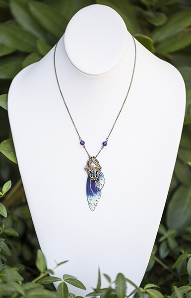 Midnight Fairy Wing Necklace picture