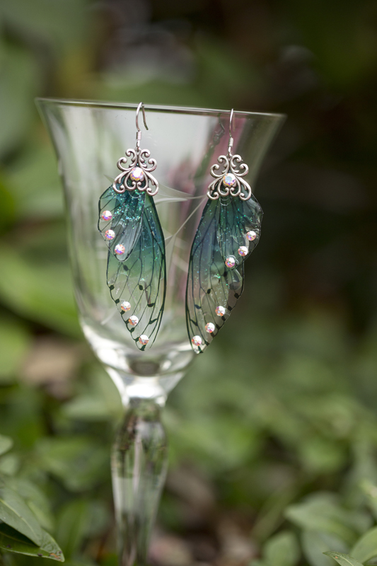 Nyad Fairy Wing Earring