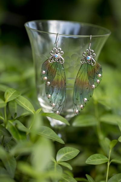 Pixie Fairy wing Earrings picture