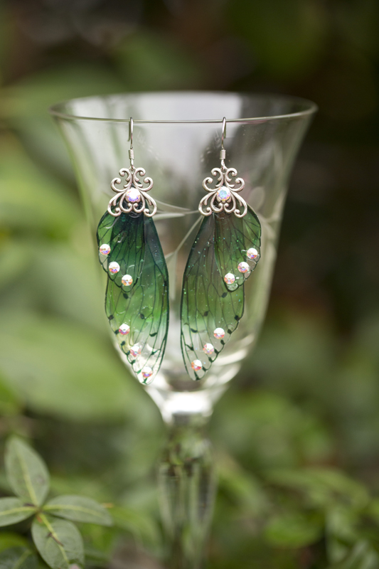 Keplie Fairy wing Earrings picture