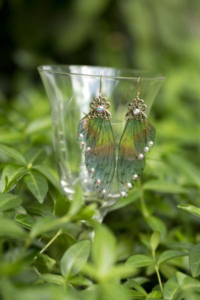 Pixie Fairy wing Earrings picture