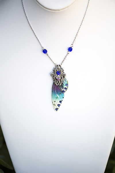 Nymph Fairy wing necklace picture