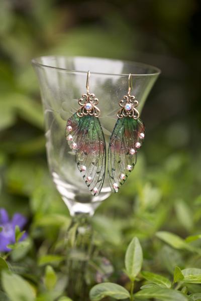 Nelkie fairy Wing Earrings picture