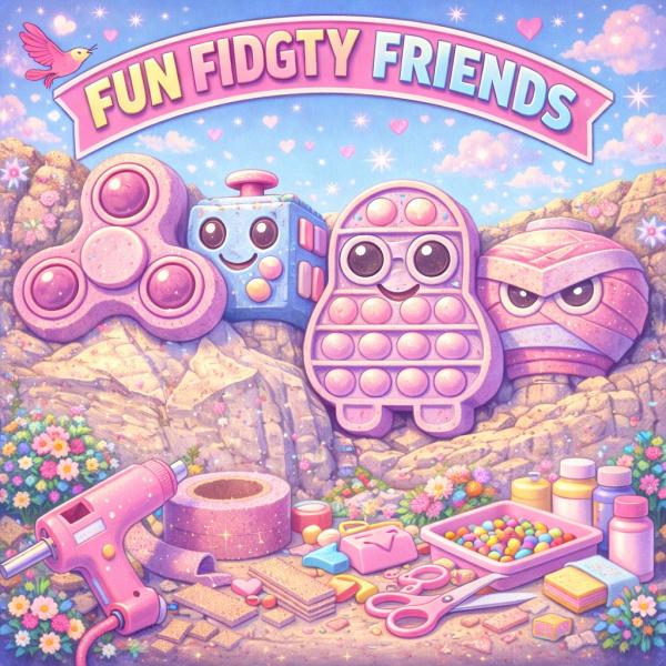 Fun fidgety friends