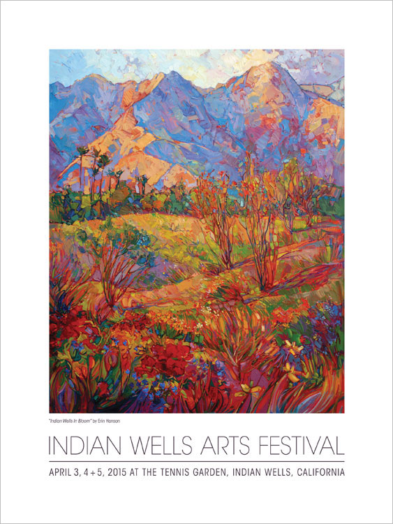 “Indian Wells in Bloom” by Erin Hanson picture