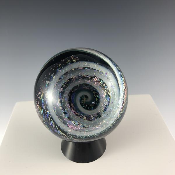 Sparkly Dichroic Vortex Marble