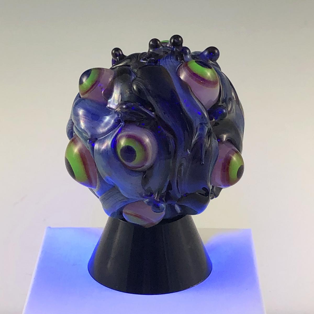 Blue Eyeball Cluster with Red eyes picture