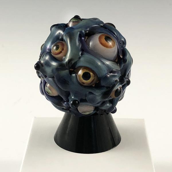 Blue Eyeball Cluster Marble